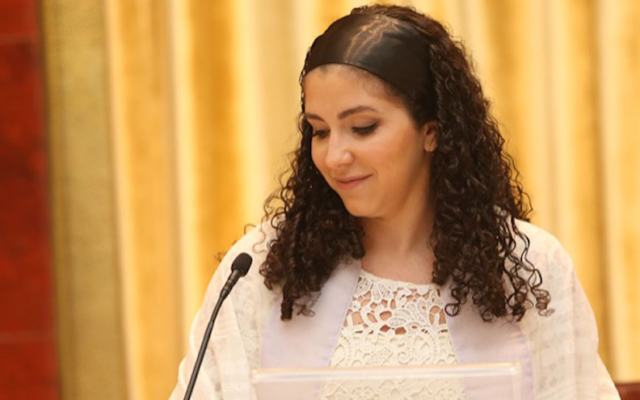 Rabbi Fernanda Tomchinsky-Galanternik (Courtesy of Congregation Israel Paulita via JTA)