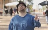 A participant in the 'Make Room' campaign for the inclusion of people with disabilities (YouTube screenshot)
