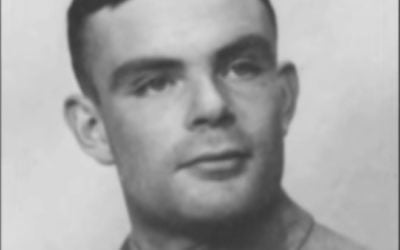 Alan Turing, said to be the father of theoretical computer science and artificial intelligence, who was prosecuted in Britain in 1952 for homosexual acts and agreed to be chemically castrated. He was posthumously pardoned by the Queen in 2013. (YouTube screenshot)