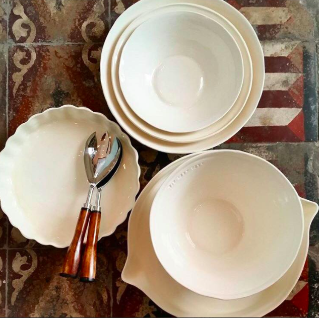 Some of Nir Kachlon's ceramic wares, several of which have been with her since the start of her career (Courtesy Yaara Ceramics) Some of Nir Kachlon's ceramic wares, several of which have been with her since the start of her career (Courtesy Yaara Ceramics)