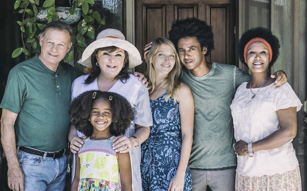 The cast of “Nebsu,” the first Israeli primetime show to feature a black actor in a lead role. (Courtesy of Yosi Vasa via JTA) The cast of “Nebsu,” the first Israeli primetime show to feature a black actor in a lead role. (Courtesy of Yosi Vasa via JTA)