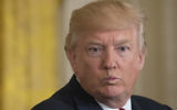 US President Donald Trump speaks at a press conference in the East Room at the White House in Washington, DC, April 20, 2017. (Saul Loeb/AFP)