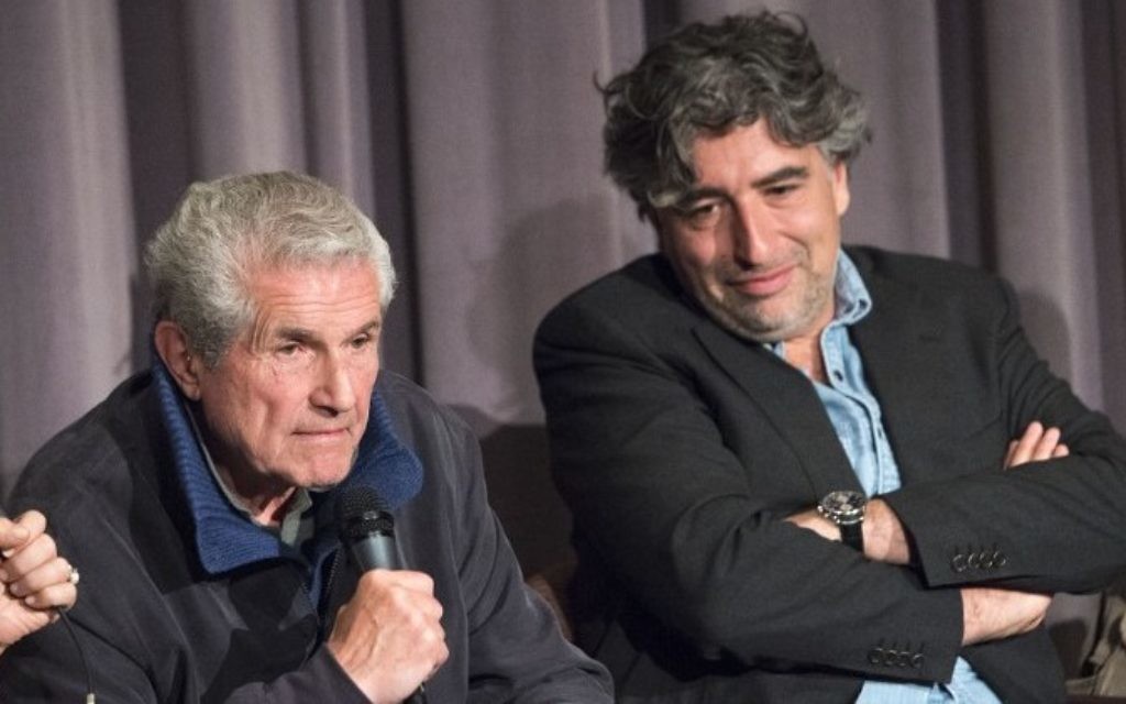 Directors Claude Lelouch, left, and Alexandre Amiel attend a panel discussion at the Colcoa French Film Festival, in Los Angeles, California, April 25, 2017. (AFP/VALERIE MACON) Directors Claude Lelouch, left, and Alexandre Amiel attend a panel discussion at the Colcoa French Film Festival, in Los Angeles, California, April 25, 2017. (AFP/VALERIE MACON)