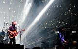 Musicians Thom Yorke and Jonny Greenwood of Radiohead perform on the Coachella Stage during day 1 of the Coachella Valley Music And Arts Festival,
 April 21 2017. (Trixie Textor/Getty Images for Coachella/AFP)