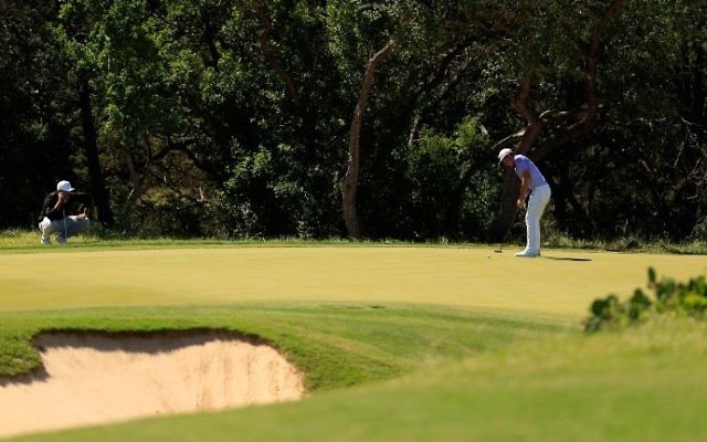 Illustrative: Golfers at the Valero Texas Open on April 23, 2017, in San Antonio, Texas. (Marianna Massey/Getty Images/AFP) Illustrative: Golfers at the Valero Texas Open on April 23, 2017, in San Antonio, Texas. (Marianna Massey/Getty Images/AFP)