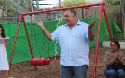 Binyamina Regional Council head Pinchas Zoaretz. (Facebook)