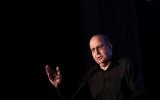 Former defense minister Moshe Ya'alon speaks at a conference in Jerusalem on November 23, 2016. (Miriam Alster/Flash90)