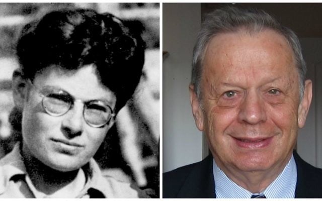 Marianne Cohn (left) is one of many Jews who saved Jewish lives during the Holocaust, and whom Mordecai Paldiel (right) would like to see honored for their heroism. (Photo of Cohn public domain/Paldiel courtesy)