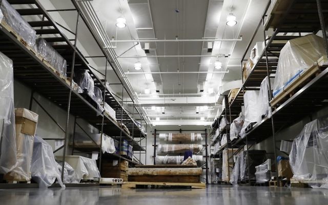 The Large Artifacts Vault is seen at the US Holocaust Memorial Museum's David and Fela Shapell Family Collections, Conservation and Research Center in Bowie, Md., Monday, April 24, 2017. (AP Photo/Carolyn Kaster) The Large Artifacts Vault is seen at the US Holocaust Memorial Museum's David and Fela Shapell Family Collections, Conservation and Research Center in Bowie, Md., Monday, April 24, 2017. (AP Photo/Carolyn Kaster)