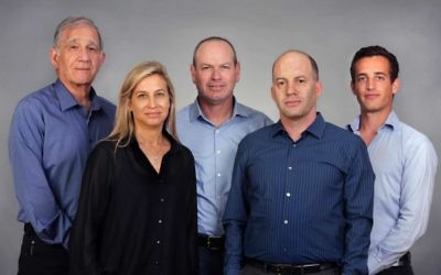 Israel Secondary Fund management team from left to right: Shmuel Shilo, Founding Partner; Dana Ben Yosef, CFO; Dror Glass, Founding Managing Partner; Nir Linchevski, Managing Partner; Josh Scher, Associate (Courtesy)