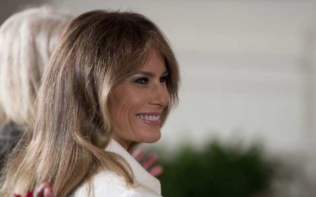 US first lady Melania Trump during a speech by President Donald Trump in the East Room of the White House in Washington, March 29, 2017. (AP Photo/Andrew Harnik, File) US first lady Melania Trump during a speech by President Donald Trump in the East Room of the White House in Washington, March 29, 2017. (AP Photo/Andrew Harnik, File)