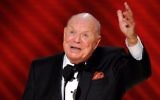 Don Rickles is honored for best individual performance in a variety or music program for "Mr. Warmth: The Don Rickles Project," at the 60th Primetime Emmy Awards in Los Angeles, Sept. 21, 2008. (AP Photo/Mark J. Terrill)