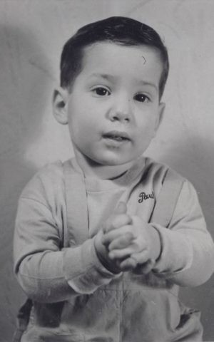Paul Simon as a baby in 1943. (Courtesy)