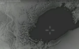 The moment when a US massive ordnance air blast (MOAB) bomb is dropped on an Islamic State cave and tunnel system in Kabul, Afghanistan, April 13, 2017 (YouTube screenshot)