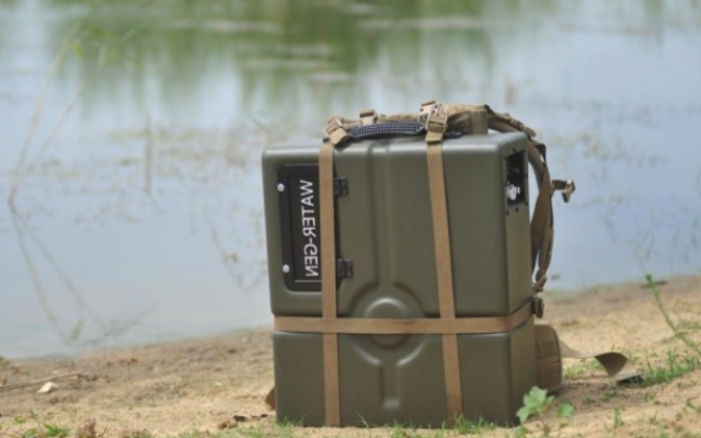 Water-Gen's Spring unit for soldiers in the field (Courtesy)