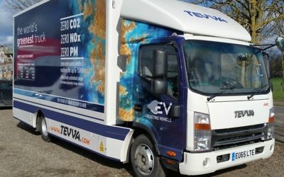 Tevva Motors' electric truck (Courtesy)