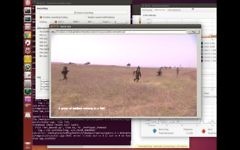 IDF technology automatically transcribes video into text. (Courtesy)