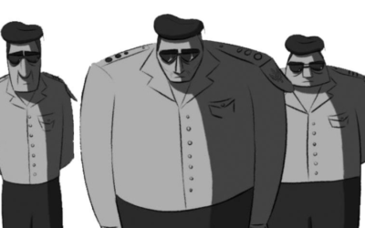 From 'The Gates of Heaven,' one of the animated shorts produced by Beit Avi Chai in memory of fallen soldiers, a project now in its sixth year (Courtesy Beit Avi Chai)