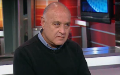 Haaretz columnist Yossi Klein. (Screen capture: YouTube)