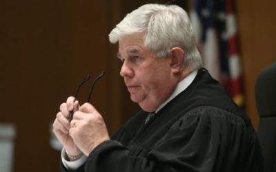  Judge Scott M. Gordon, who on Monday, April 3, 2017, rejected a motion by fugitive filmmaker Roman Polanski seeking assurances that he could return to the United States without fear of being jailed for having sex with a minor four decades ago. / AFP PHOTO / GETTY IMAGES NORTH AMERICA / Frederick M. Brown
