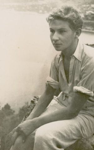 Justus Rosenberg as a young man. (Courtesy)
