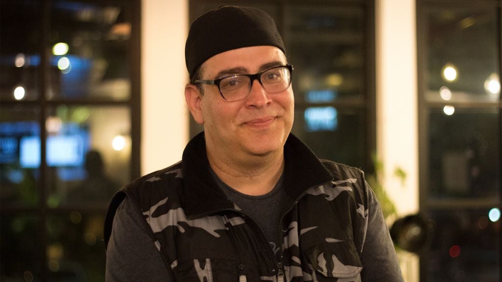 David Abitbol, who helped persuade Megan Phelps-Roper to leave the Westboro Baptist Church, in Tel Aviv, April 4, 2017. (Luke Tress/Times of Israel) David Abitbol, who helped persuade Megan Phelps-Roper to leave the Westboro Baptist Church, in Tel Aviv, April 4, 2017. (Luke Tress/Times of Israel)