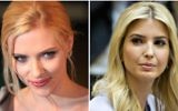 Scarlett Johansson, left, has been critical of the Trump administration. (Solarpix/PRPhotos/Getty Images)