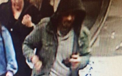 Swedish police released a photo taken from surveillance footage of the main suspect in a truck ramming attack in Stockholm on April 7, 2017 that killed at least three people. (Swedish police)