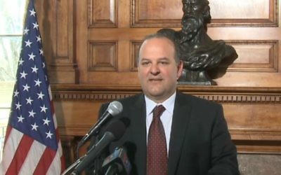 US special envoy for Holocaust issues Thomas Yazdgerdi. (YouTube screen capture)