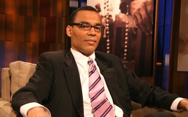 Thomas Lopez-Pierre on the show 'Meet the Faith' in BET studios, New York City, 2006. (Johnny Nunez/WireImage/Getty Images via JTA) Thomas Lopez-Pierre on the show 'Meet the Faith' in BET studios, New York City, 2006. (Johnny Nunez/WireImage/Getty Images via JTA)
