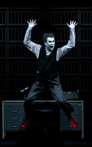 Veteran actor Robert Wilson will perform Samuel Beckett's 'Krapp's Last Tape' at the 2017 Israel Festival (Courtesy Lucia Jansch)