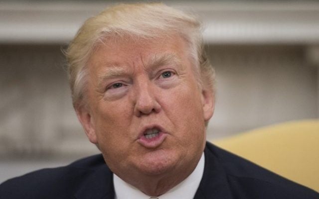 US President Donald Trump speaks in the Oval Office of the White House on May 10, 2017 (AFP Photo/Jim Watson)
