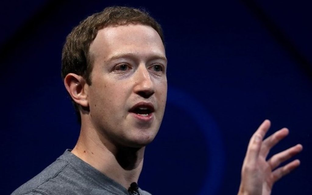 Facebook CEO Mark Zuckerberg, as he delivers the keynote address at Facebook's F8 Developer Conference at McEnery Convention Center in San Jose, California, on April 17, 2017. (Justin Sullivan/AFP) Facebook CEO Mark Zuckerberg, as he delivers the keynote address at Facebook's F8 Developer Conference at McEnery Convention Center in San Jose, California, on April 17, 2017. (Justin Sullivan/AFP)
