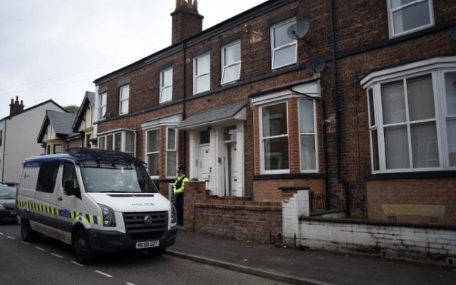 Police officers stand guard outside a property on Springfield Street in Wigan, northern England on May 30, 2017, following a raid on a residential property as their investigations continues into the May 22 terror attack at the Manchester Arena. (AFP) Police officers stand guard outside a property on Springfield Street in Wigan, northern England on May 30, 2017, following a raid on a residential property as their investigations continues into the May 22 terror attack at the Manchester Arena. (AFP)