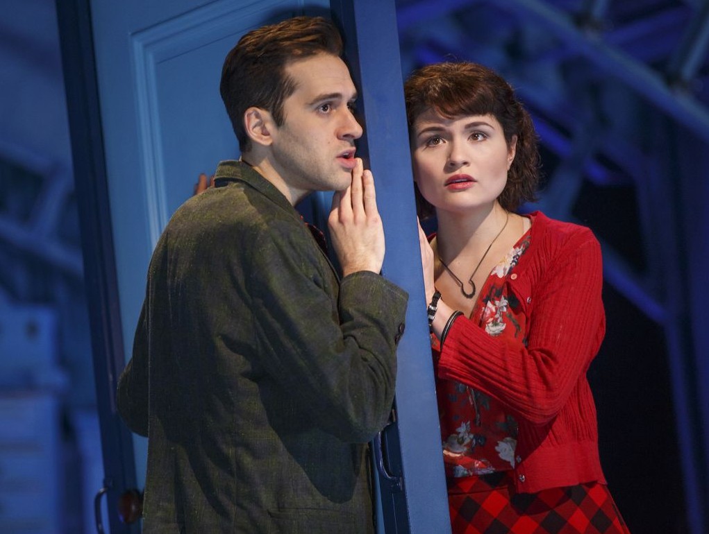 Phillipa Soo and Adam Chanler-Berat in 'Amelie, a New Musical,' (Photo by Joan Marcus, 2017/Courtesy) Phillipa Soo and Adam Chanler-Berat in 'Amelie, a New Musical,' (Photo by Joan Marcus, 2017/Courtesy)