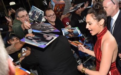 Actress Gal Gadot attends the premiere of 'Wonder Woman' at the Pantages Theatre on May 25, 2017 in Hollywood, California. (Alberto E. Rodriguez/Getty Images/AFP) Actress Gal Gadot attends the premiere of 'Wonder Woman' at the Pantages Theatre on May 25, 2017 in Hollywood, California. (Alberto E. Rodriguez/Getty Images/AFP)