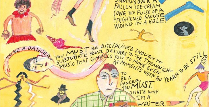 Maira Kalman and Etgar Keret's collaboration in The New Yorker last November (Courtesy The New Yorker)