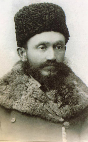 Shlomo Chaim Guterman, Irkutsk, Russia, circa 1896 (Courtesy Vladimir Rott)