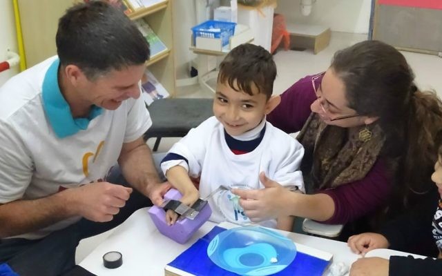 ALYN Hospital in Jerusalem develops techologies to help children overcome physical limitations (Courtesy) ALYN Hospital in Jerusalem develops techologies to help children overcome physical limitations (Courtesy)