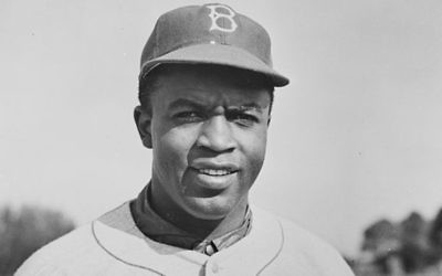Jackie Robinson in 1950. (Public domain)