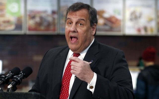 In this March 23, 2017, photo, New Jersey Gov. Chris Christie speaks about jobs during a news conference in a QuickChek convenience store in Cedar Knolls, New Jersey (AP Photo/Julio Cortez) In this March 23, 2017, photo, New Jersey Gov. Chris Christie speaks about jobs during a news conference in a QuickChek convenience store in Cedar Knolls, New Jersey (AP Photo/Julio Cortez)