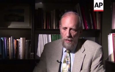 Screen capture from video of David Ribner, a Jerusalem-based Orthodox sex therapist. (YouTube/AP Archive) Screen capture from video of David Ribner, a Jerusalem-based Orthodox sex therapist. (YouTube/AP Archive)