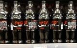 Bottles of Coca-Cola Zero at a supermarket in Israel, December 3, 2014 (Nati Shohat/Flash90)
