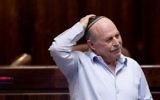 Jewish Home MK Nissan Slomiansky seen at the Knesset on January 16, 2017. (Yonatan Sindel/Flash90)