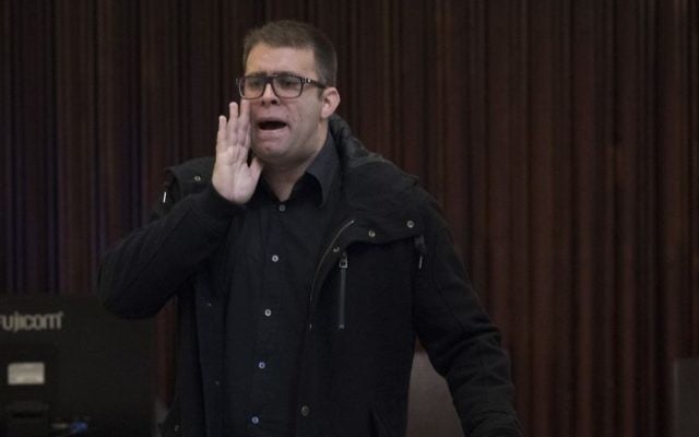 MK Oren Hazan reacts at a plenum session in the assembly hall of Knesset on January 25, 2017. (Yonatan Sindel/Flash90) MK Oren Hazan reacts at a plenum session in the assembly hall of Knesset on January 25, 2017. (Yonatan Sindel/Flash90)