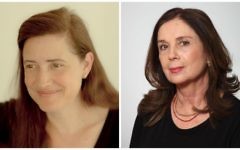 Anne-Marie O'Connor, left, and Ora Ahimeir will be discussing their work Monday, May 15 at the Tower of David Museum. (Courtesy)