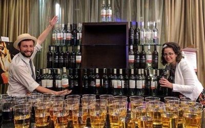 The Limmud FSU bar. (Boris Masis)