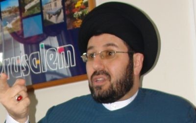 Imam Hassan Qazwini. (CC BY-SA 3.0 Greg Peterson (YOOPERNEWSMAN/Wikimedia)