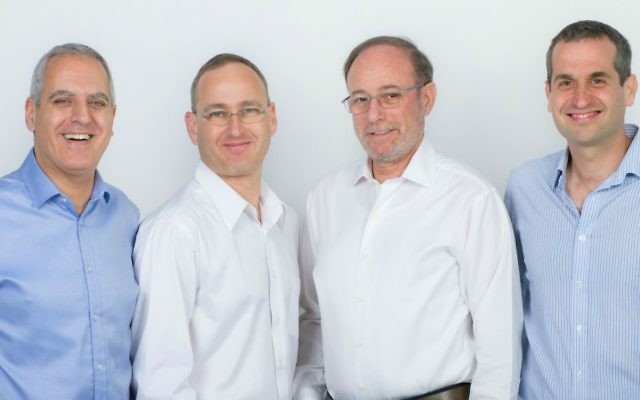 Karamba founders, left to right, David Barzilai, Tal Ben-David, Ami Dotan, Assaf Harel (Courtesy: Orly Landau) Karamba founders, left to right, David Barzilai, Tal Ben-David, Ami Dotan, Assaf Harel (Courtesy: Orly Landau)