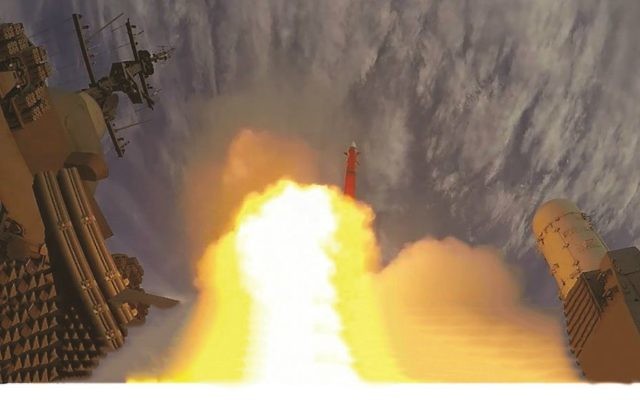 IAI's LRSAM defense system in action (Courtesy)